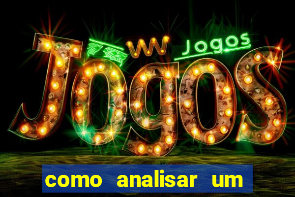 como analisar um jogo de futebol para apostar